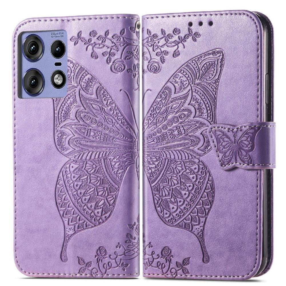 Flip Case For Motorola Edge 50 Pro Wallet Business Multicolor Wing