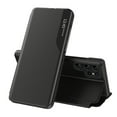 thumbnail image 1 of Flip Case for Samsung Galaxy S24 Ultra - PU Leather Business Case with Full Body Protection, Kickstand, Smart Clear View Window, Shockproof, Slim Cover for Samsung Galaxy S24 Ultra - Black, 1 of 6