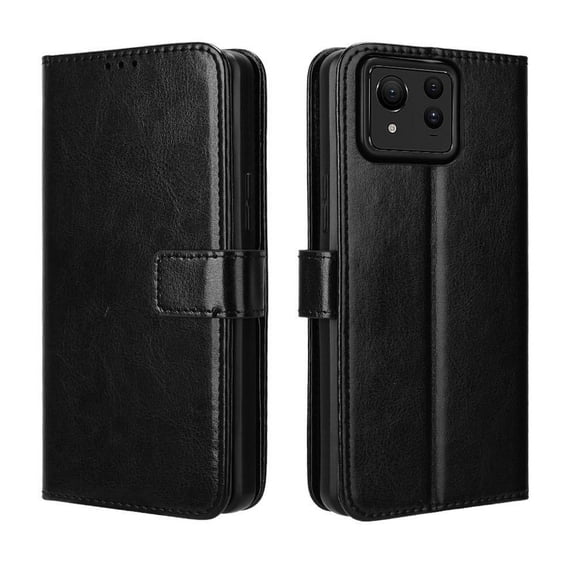 Flip Case for ASUS Zenfone 11 Ultra All-in-One Wallet Multifunctional Folio Flip Cover with Card Holder and Detachable Wrist Strap