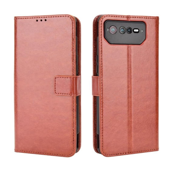 Flip Case for Asus ROG Phone 6/6 PRO All-in-One Wallet Multifunctional Folio Flip Cover with Card Holder and Detachable Wrist Strap