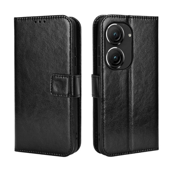 Flip Case for Asus Zenfone 10 All-in-One Wallet Multifunctional Folio Flip Cover with Card Holder and Detachable Wrist Strap