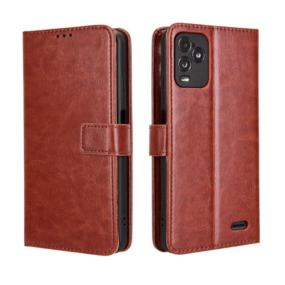 Flip Case for BLU View 5 Pro All-in-One Wallet Multifunctional Folio Flip Cover with Card Holder and Detachable Wrist Strap