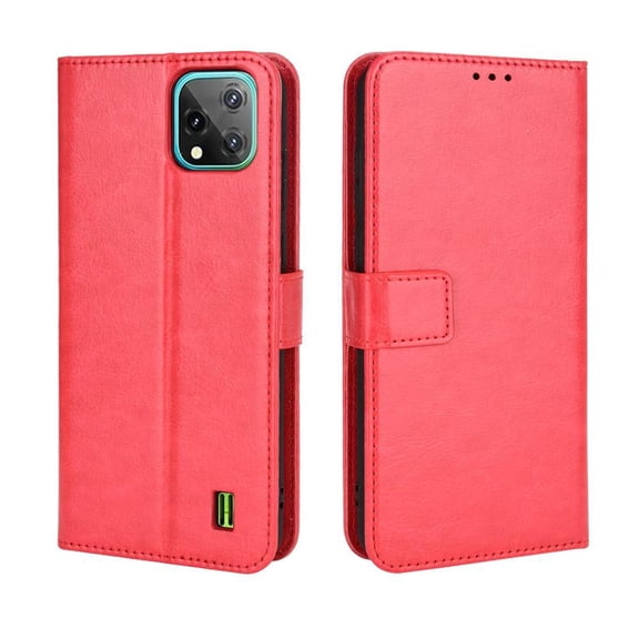 Flip Case for Blackview A55 All-in-One Wallet Multifunctional Folio Flip Cover with Card Holder and Detachable Wrist Strap