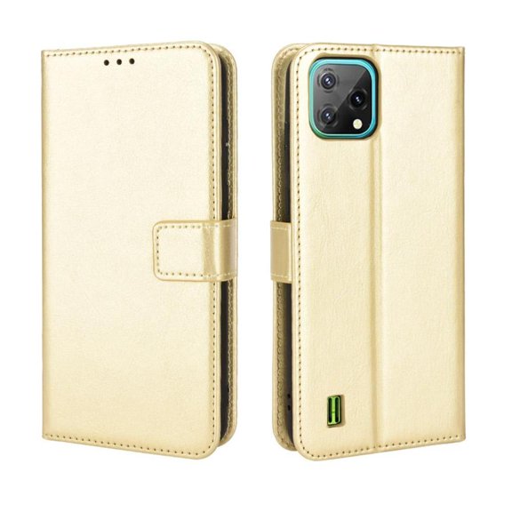 Flip Case for Blackview A55 All-in-One Wallet Multifunctional Folio Flip Cover with Card Holder and Detachable Wrist Strap