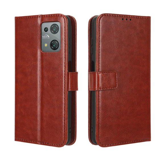 Flip Case for Blackview Oscal C30/C30 PRO All-in-One Wallet Multifunctional Folio Flip Cover with Card Holder and Detachable Wrist Strap