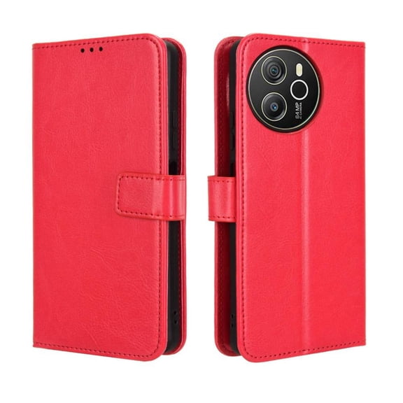Flip Case for Blackview Oscal Tiger 12 All-in-One Wallet Multifunctional Folio Flip Cover with Card Holder and Detachable Wrist Strap