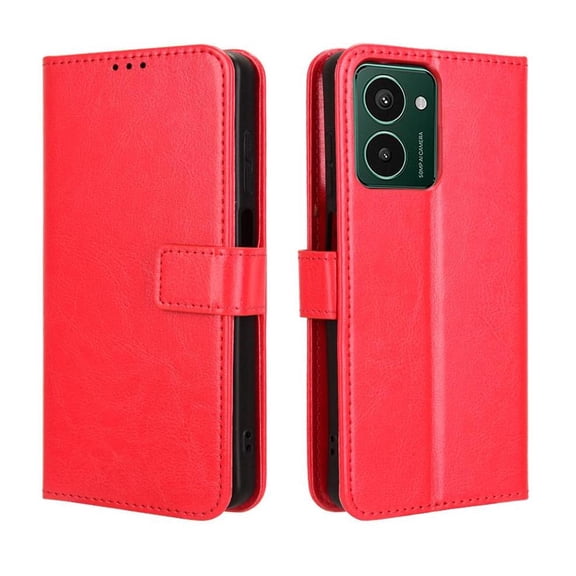 Flip Case for HMD Pulse All-in-One Wallet Multifunctional Folio Flip Cover with Card Holder and Detachable Wrist Strap