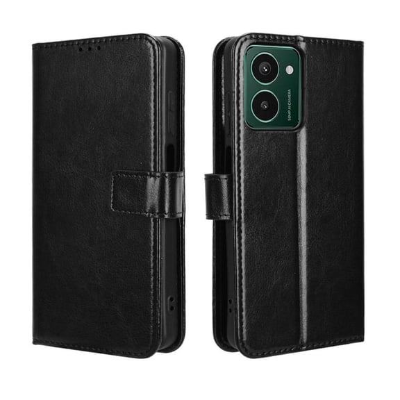 Flip Case for HMD Pulse All-in-One Wallet Multifunctional Folio Flip Cover with Card Holder and Detachable Wrist Strap