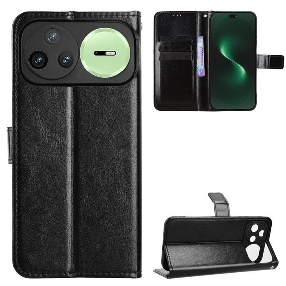 Flip Case for Huawei nova 15 Pro All-in-One Wallet Multifunctional Folio Flip Cover with Card Holder and Detachable Wrist Strap
