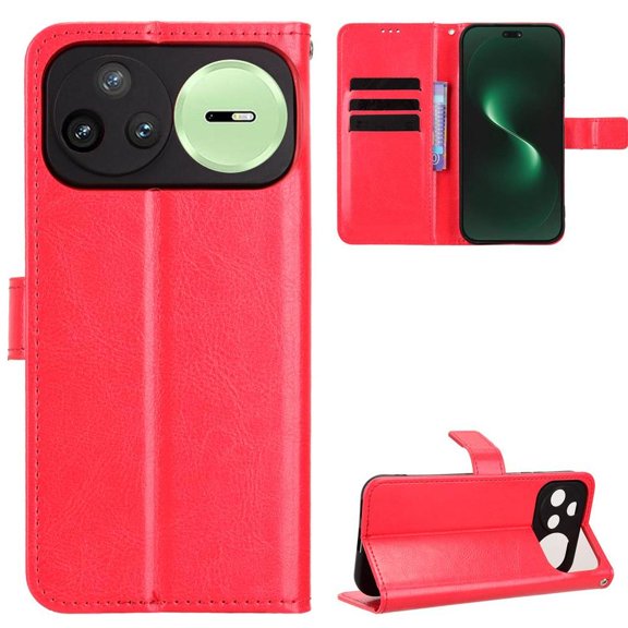 Flip Case for Huawei nova 15 Ultra All-in-One Wallet Multifunctional Folio Flip Cover with Card Holder and Detachable Wrist Strap