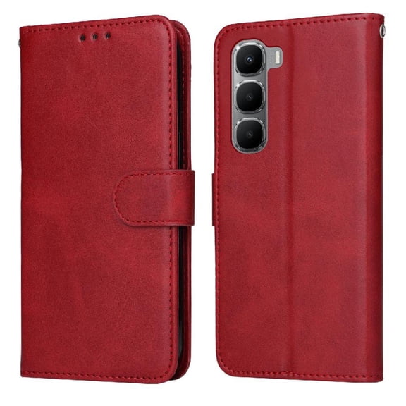 Flip Case for Infinix Hot 60i 4g Precise Cutouts Flip Cover Magnetic Closure Card Slots