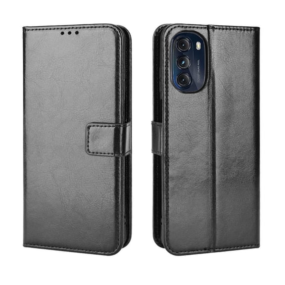Flip Case for Motorola MOTO G 5G 2022 All-in-One Wallet Multifunctional Folio Flip Cover with Card Holder and Detachable Wrist Strap