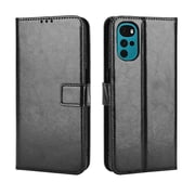 Flip Case for Motorola MOTO G22/E32S All-in-One Wallet Multifunctional Folio Flip Cover with Card Holder and Detachable Wrist Strap