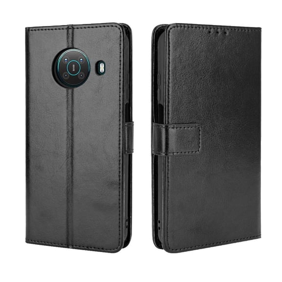 Flip Case for Nokia X100 All-in-One Wallet Multifunctional Folio Flip Cover with Card Holder and Detachable Wrist Strap