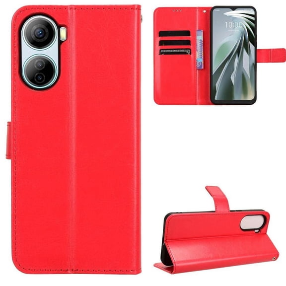 Flip Case for Nubia LVY All-in-One Wallet Multifunctional Folio Flip Cover with Card Holder and Detachable Wrist Strap