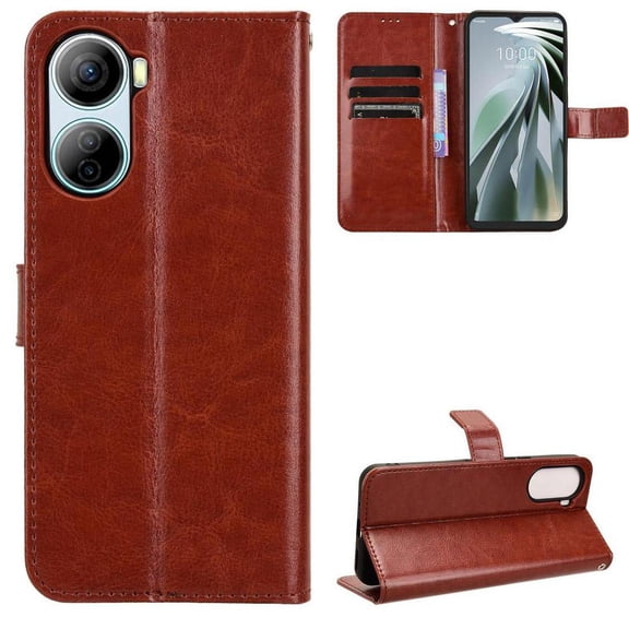 Flip Case for Nubia LVY All-in-One Wallet Multifunctional Folio Flip Cover with Card Holder and Detachable Wrist Strap