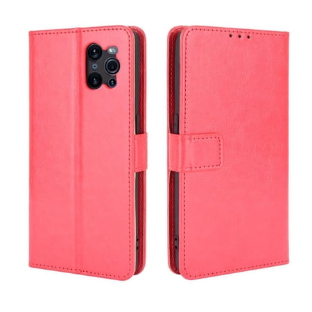 Flip Case for OPPO Find X3/X3 PRO 5G All-in-One Wallet Multifunctional Folio Flip Cover with Card Holder and Detachable Wrist Strap