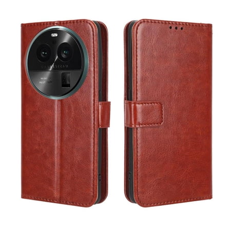 Flip Case for OPPO Find X6 Pro All-in-One Wallet Multifunctional Folio Flip Cover with Card Holder and Detachable Wrist Strap