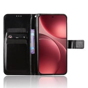 Flip Case for OPPO Find X9 Pro All-in-One Wallet Multifunctional Folio Flip Cover with Card Holder and Detachable Wrist Strap