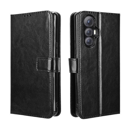 Flip Case for OPPO Reno13 F 5G/4G All-in-One Wallet Multifunctional Folio Flip Cover with Card Holder and Detachable Wrist Strap