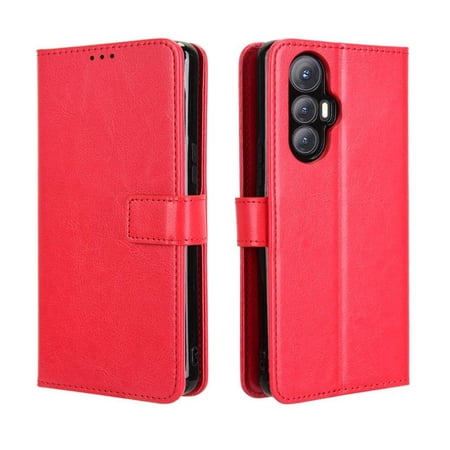 Flip Case for OPPO Reno13 F 5G/4G All-in-One Wallet Multifunctional Folio Flip Cover with Card Holder and Detachable Wrist Strap