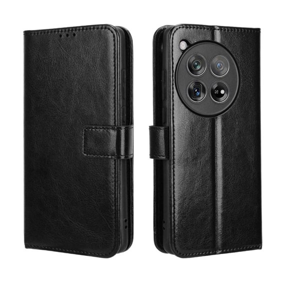 Flip Case for OnePlus 12R All-in-One Wallet Multifunctional Folio Flip Cover with Card Holder and Detachable Wrist Strap