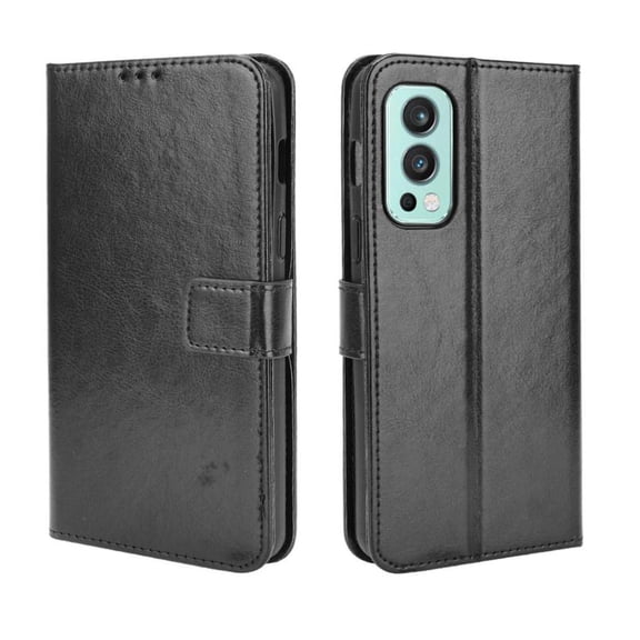 Flip Case for OnePlus Nord 2 5G All-in-One Wallet Multifunctional Folio Flip Cover with Card Holder and Detachable Wrist Strap