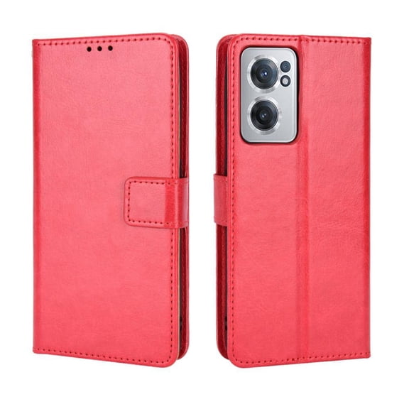 Flip Case for OnePlus Nord CE 2 5G All-in-One Wallet Multifunctional Folio Flip Cover with Card Holder and Detachable Wrist Strap