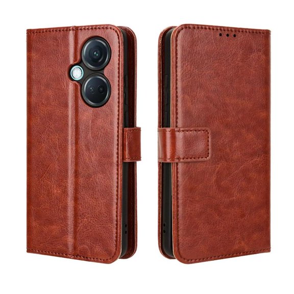 Flip Case for OnePlus Nord CE 3 5G All-in-One Wallet Multifunctional Folio Flip Cover with Card Holder and Detachable Wrist Strap