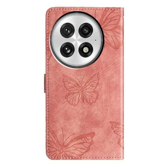 Flip Case for Oneplus 13 Card Slots Holder Butterfly Pu Leather Magnetic Closure Wallet