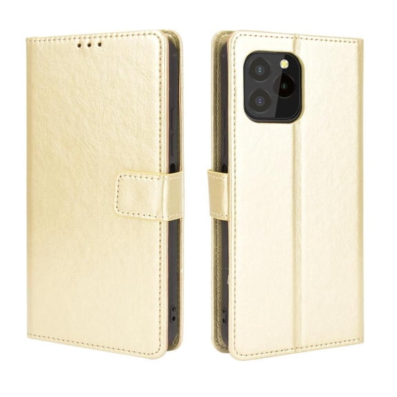Flip Case for Oukitel C21 Pro All-in-One Wallet Multifunctional Folio Flip Cover with Card Holder and Detachable Wrist Strap