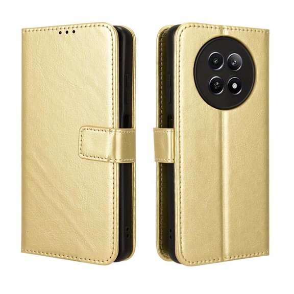 Flip Case for Realme 12 5G All-in-One Wallet Multifunctional Folio Flip Cover with Card Holder and Detachable Wrist Strap