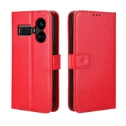 Flip Case for Realme GT 5 5G All-in-One Wallet Multifunctional Folio Flip Cover with Card Holder and Detachable Wrist Strap