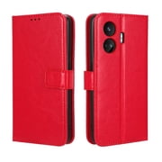 Flip Case for Realme GT Neo 5 SE All-in-One Wallet Multifunctional Folio Flip Cover with Card Holder and Detachable Wrist Strap