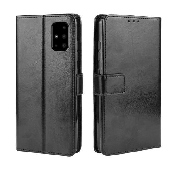 Flip Case for Samsung Galaxy A71 5G All-in-One Wallet Multifunctional Folio Flip Cover with Card Holder and Detachable Wrist Strap