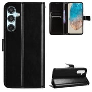 Flip Case for Samsung Galaxy M35 5G All-in-One Wallet Multifunctional Folio Flip Cover with Card Holder and Detachable Wrist Strap