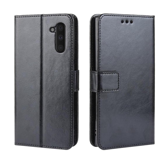 Flip Case for Samsung Galaxy Note 10 All-in-One Wallet Multifunctional Folio Flip Cover with Card Holder and Detachable Wrist Strap