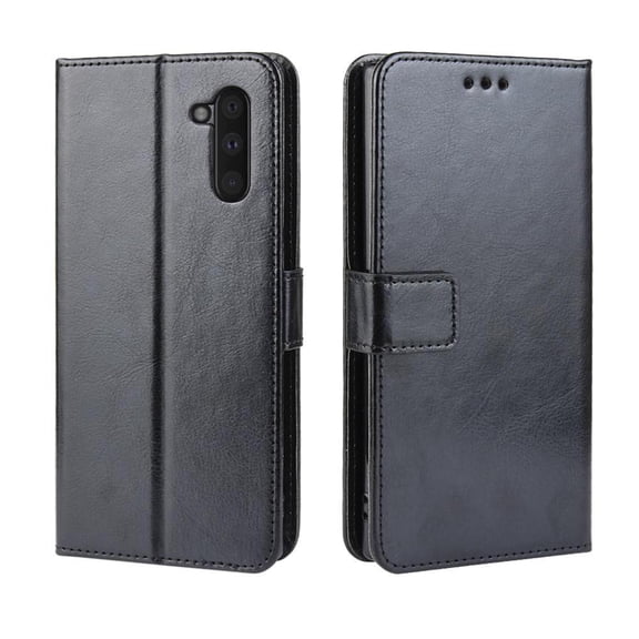 Flip Case for Samsung Galaxy Note 10 All-in-One Wallet Multifunctional Folio Flip Cover with Card Holder and Detachable Wrist Strap
