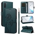 thumbnail image 1 of Flip Case for Samsung Galaxy Note 10 (SM-N970), Card Holder and Kickstand, Shockproof and Scratch Resistant, Blue, 1 of 10