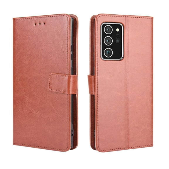 Flip Case for Samsung Galaxy Note 20 5G All-in-One Wallet Multifunctional Folio Flip Cover with Card Holder and Detachable Wrist Strap