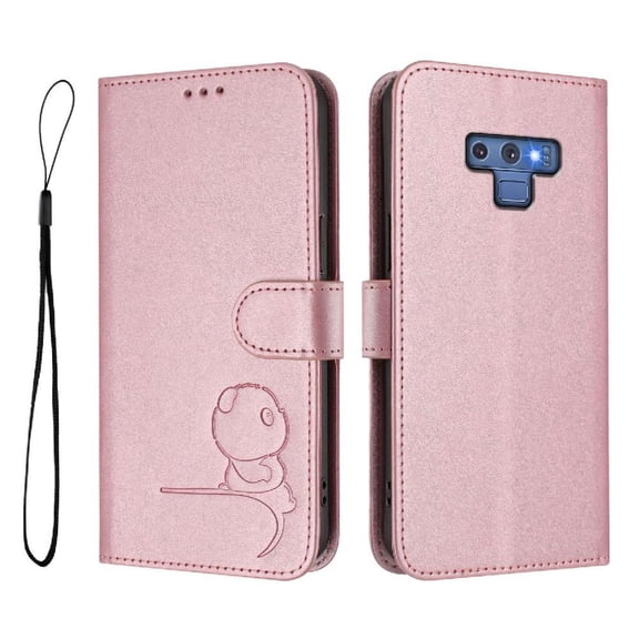 Flip Case for Samsung Galaxy Note 9 RFID Blocking Magnetic Clasp Wallet Case with 3 Card Slots and Kickstand Function