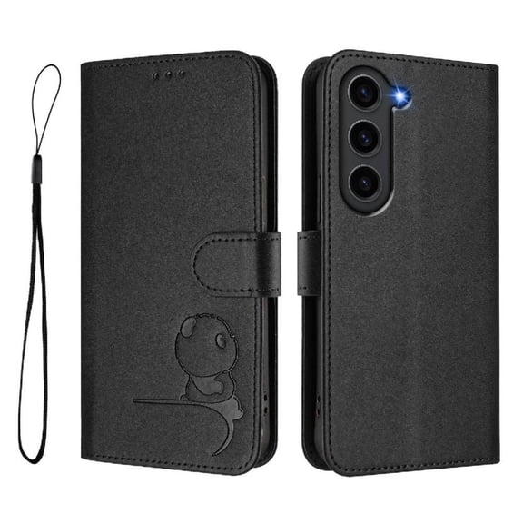 Flip Case for Samsung Galaxy S23 RFID Blocking Magnetic Clasp Wallet Case with 3 Card Slots and Kickstand Function