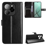 Flip Case for Tecno Spark 20 Pro 5G All-in-One Wallet Multifunctional Folio Flip Cover with Card Holder and Detachable Wrist Strap