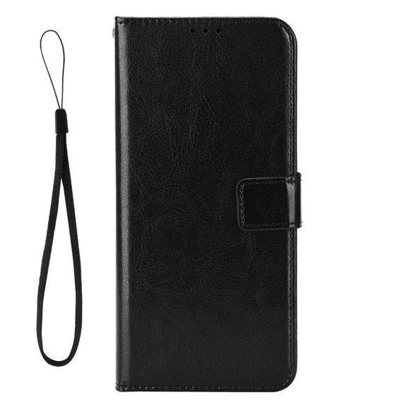 Flip Case for Tecno Spark 40 4G All-in-One Wallet Multifunctional Folio Flip Cover with Card Holder and Detachable Wrist Strap