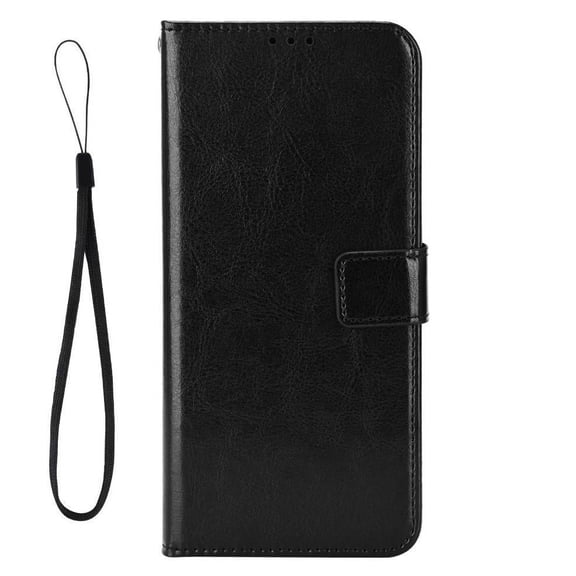 Flip Case for Tecno Spark 40 Pro Plus 4G All-in-One Wallet Multifunctional Folio Flip Cover with Card Holder and Detachable Wrist Strap