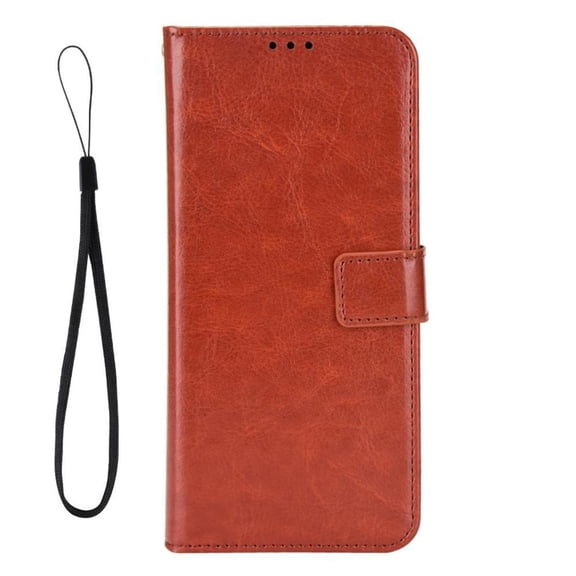 Flip Case for Tecno Spark Go 2 All-in-One Wallet Multifunctional Folio Flip Cover with Card Holder and Detachable Wrist Strap