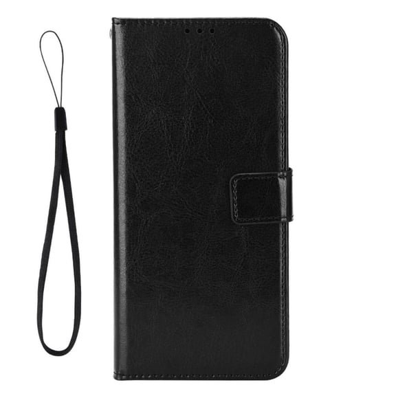 Flip Case for Tecno Spark Go 2 All-in-One Wallet Multifunctional Folio Flip Cover with Card Holder and Detachable Wrist Strap