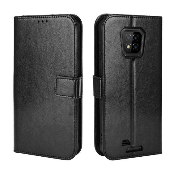 Flip Case for Ulefone Armor 8 All-in-One Wallet Multifunctional Folio Flip Cover with Card Holder and Detachable Wrist Strap