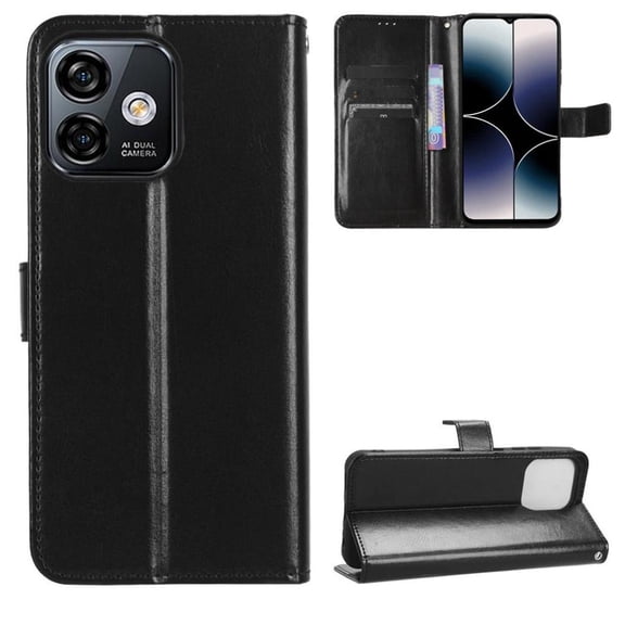 Flip Case for Ulefone Note 16 Pro All-in-One Wallet Multifunctional Folio Flip Cover with Card Holder and Detachable Wrist Strap