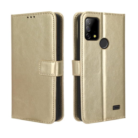 Flip Case for Vodafone Smart T23 All-in-One Wallet Multifunctional Folio Flip Cover with Card Holder and Detachable Wrist Strap